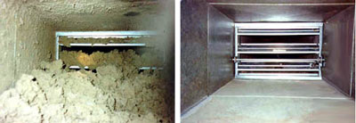 Air Ducts Before and After